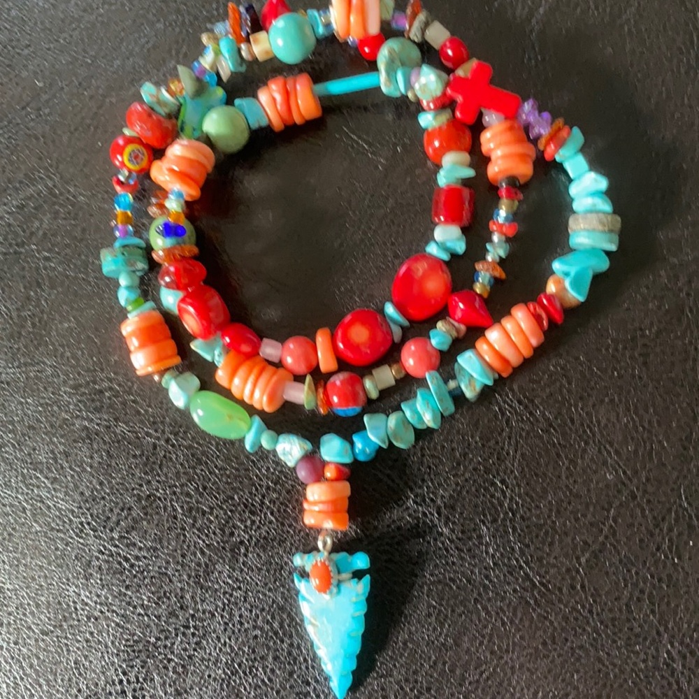 Arrowhead Necklace - image 1